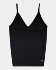 Lightweight Cashmere Silk V-Neck Tank