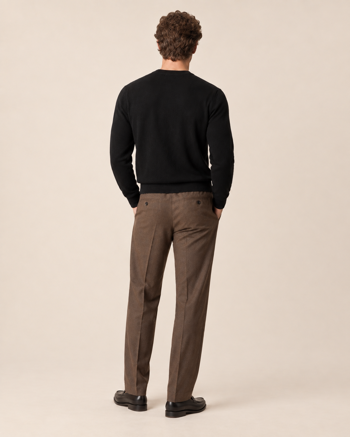 Luxe 100% Cashmere Crew Neck Sweater