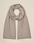beige cashmere scarf