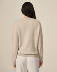 beige cashmere sweater   kvss