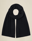 black cashmere scarf  kvss