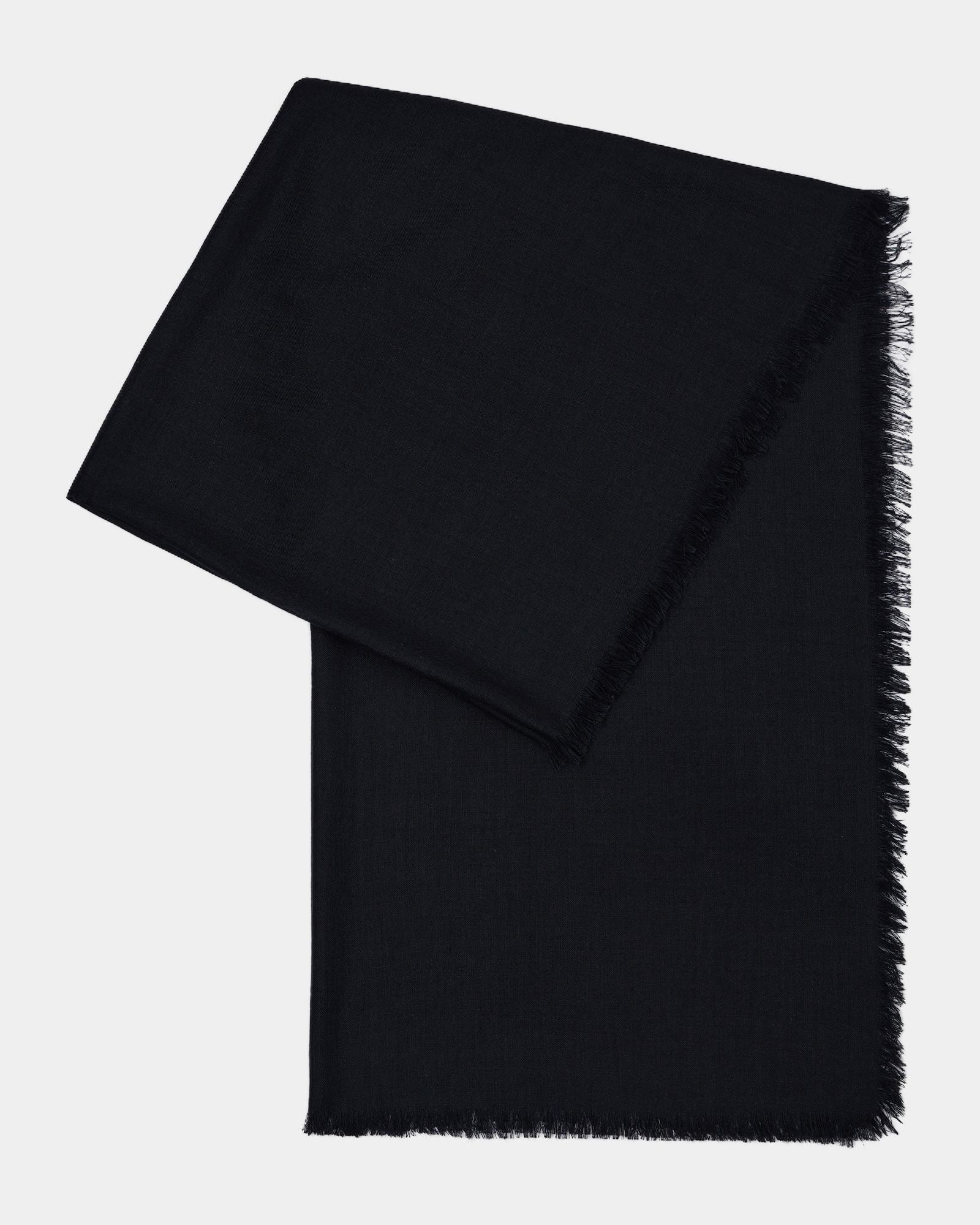 black cashmere wrap  kvss