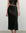 black satin skirt