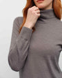 brown cashmere sweater
