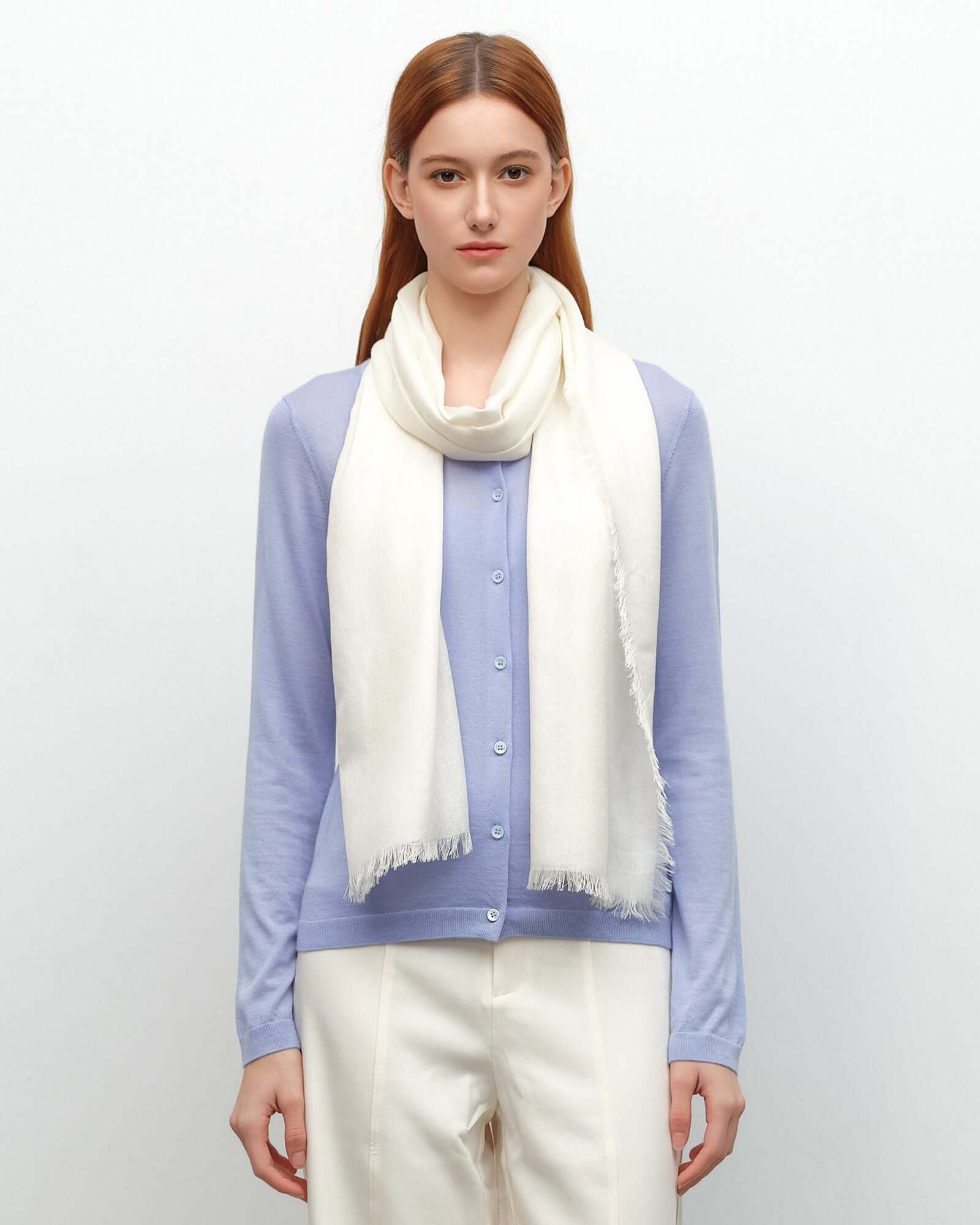 cashmere and silk shawl  kvss