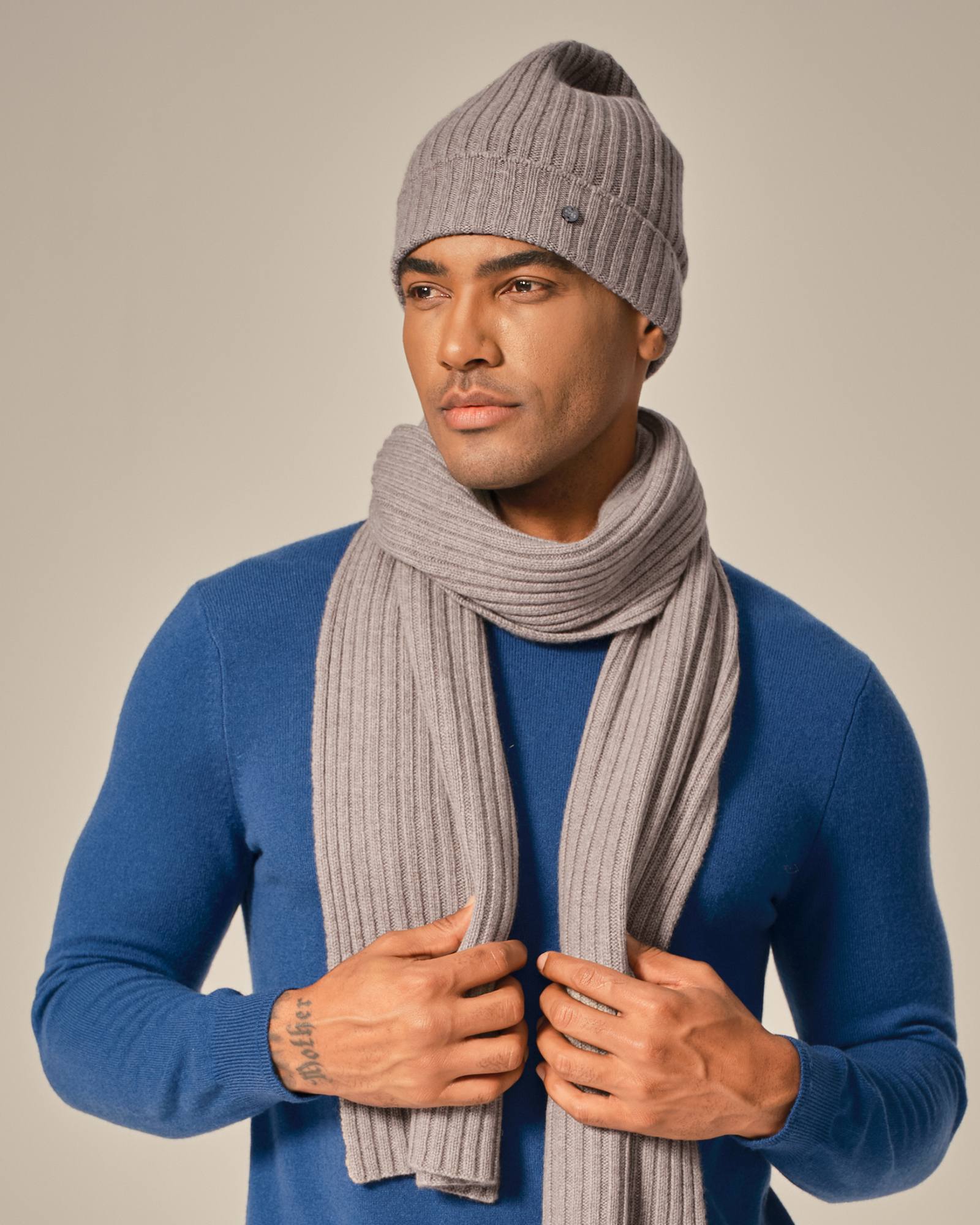 cashmere beanie cap