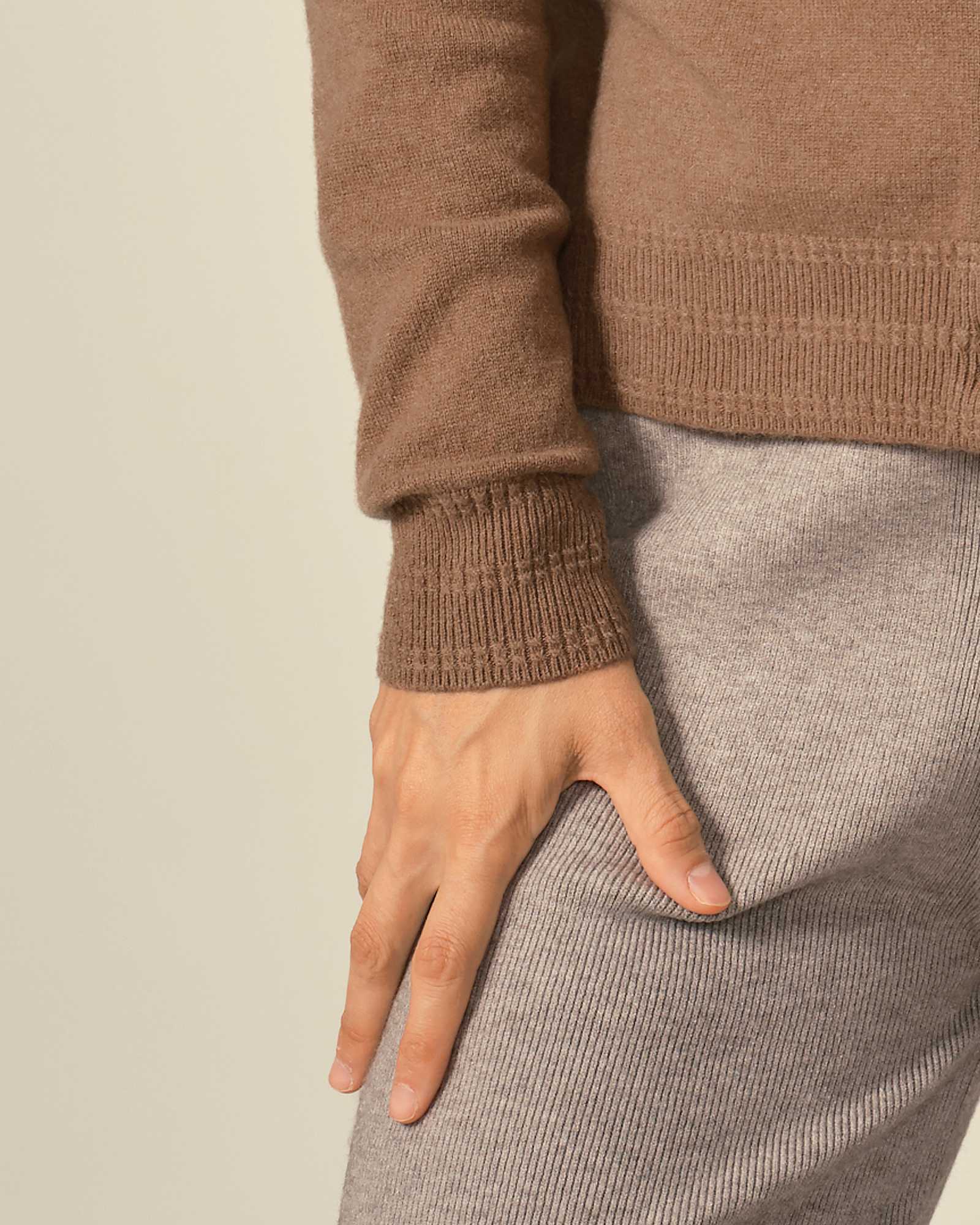 cashmere brown cardigan