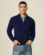 cashmere jumper navy