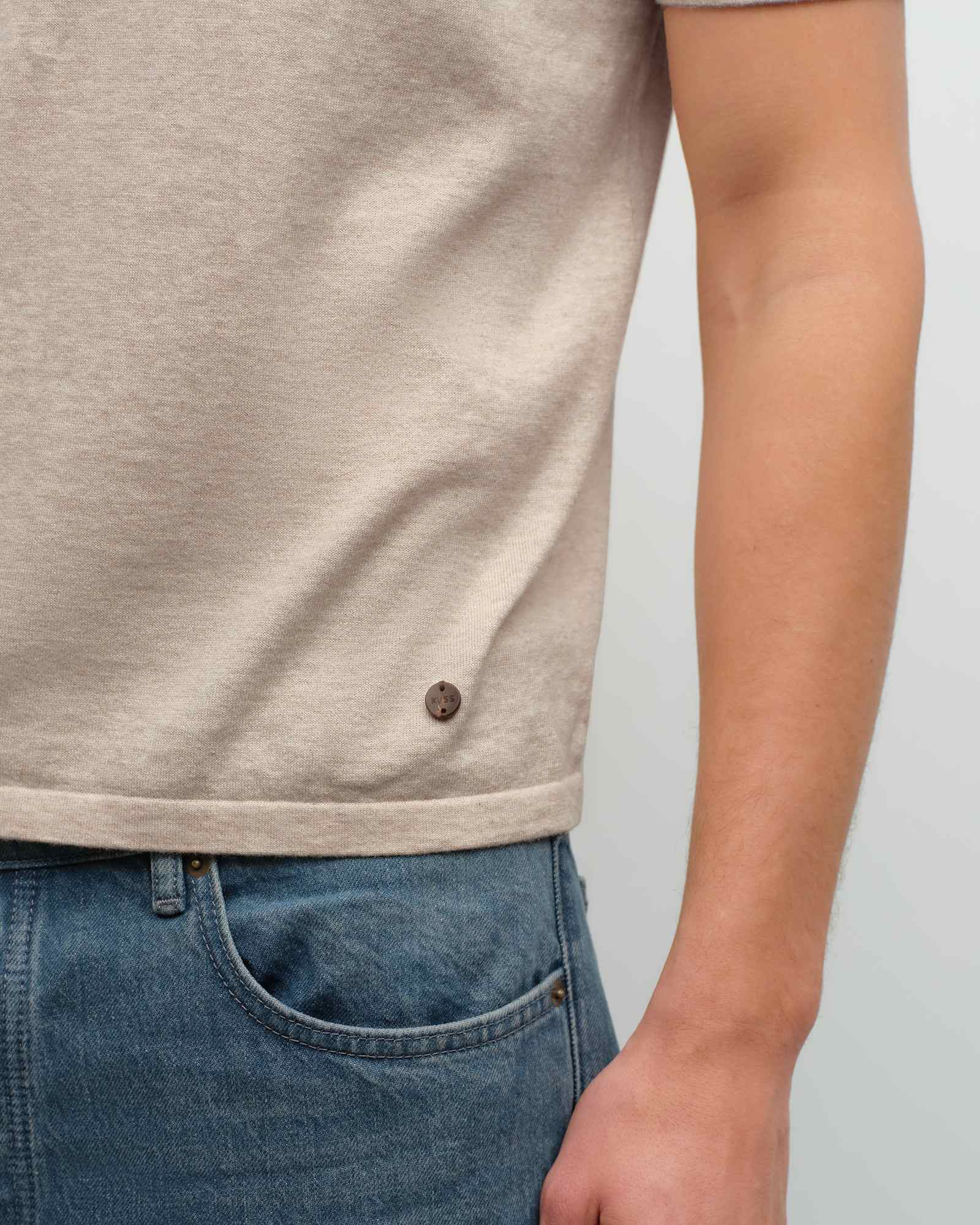 cashmere polo men's  kvss