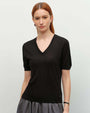 cashmere silk t shirt