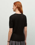 cashmere silk t shirt  kvss