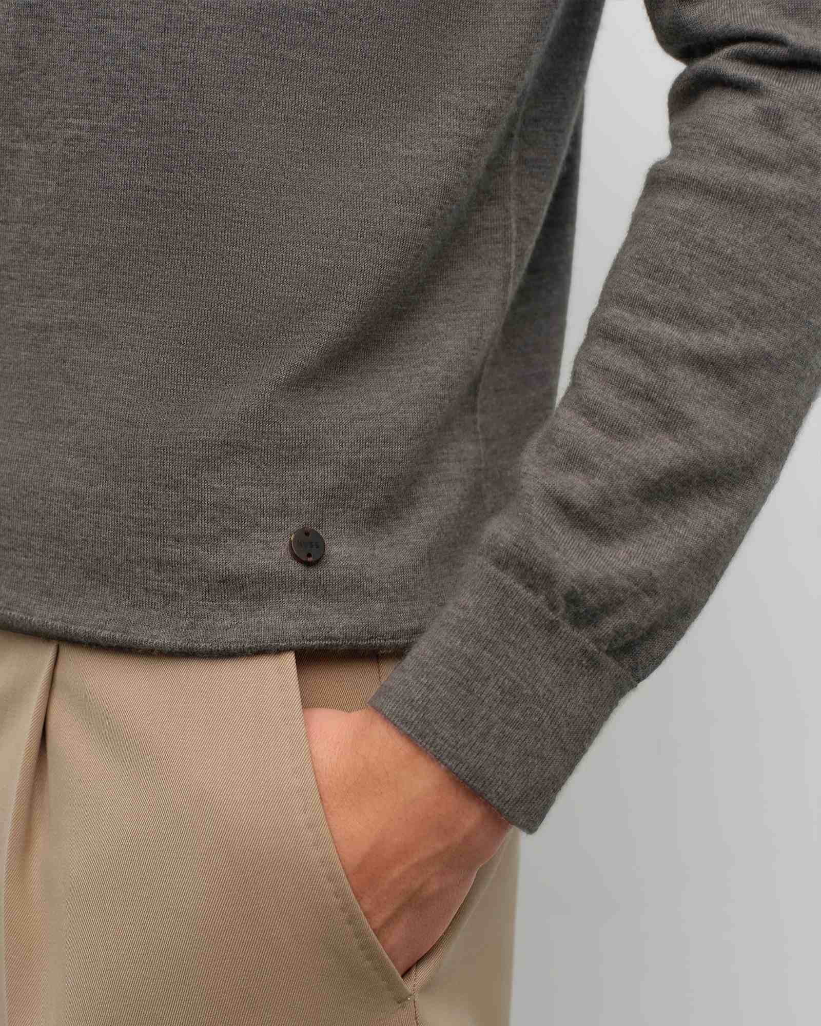 cashmere sweater brown  kvss