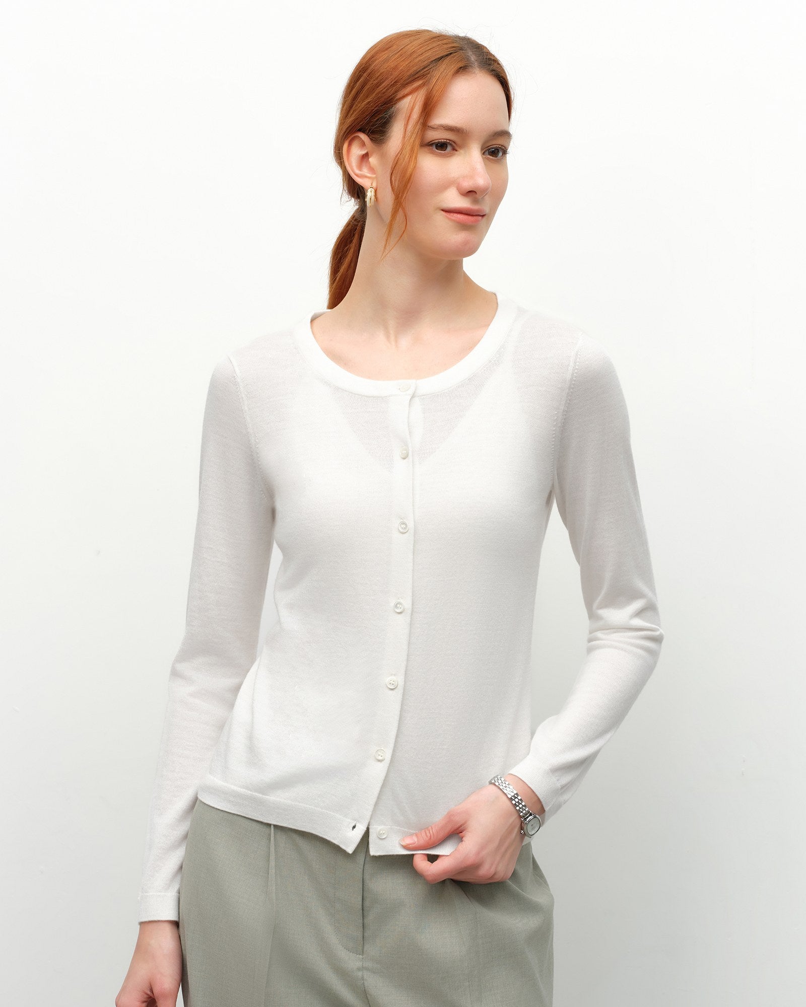 cashmere sweater crew neck  kvss
