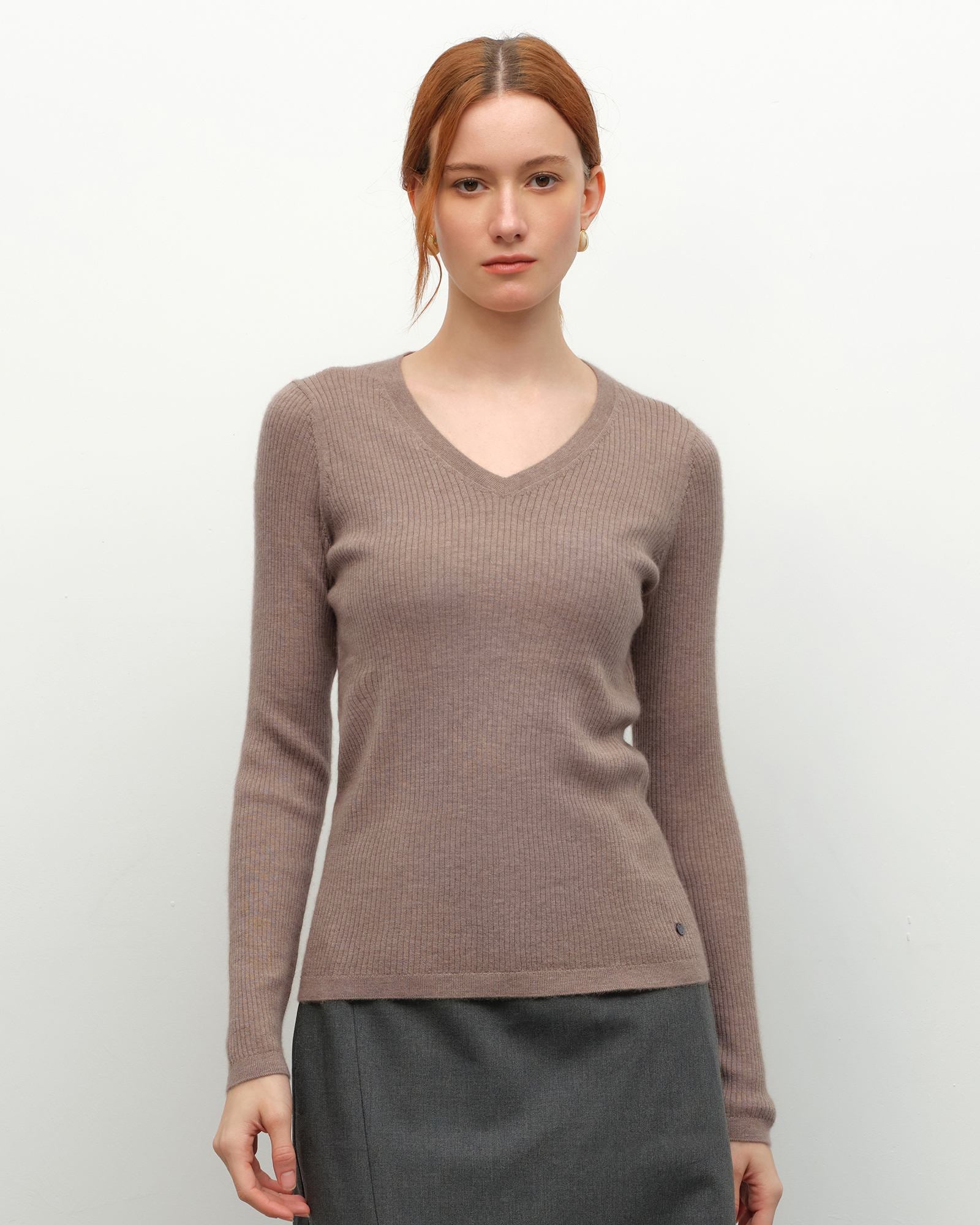 cashmere tee shirt womens