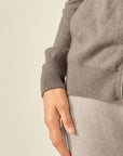 cashmere zip hoodie  kvss
