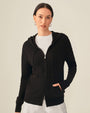 cashmere zip up sweater