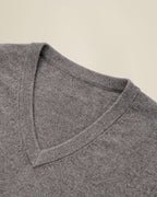 Classic Men's Cashmere V - Neck Pullover