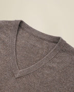 Classic Men's Cashmere V - Neck Pullover