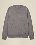 Classic Men's Cashmere V - Neck Pullover
