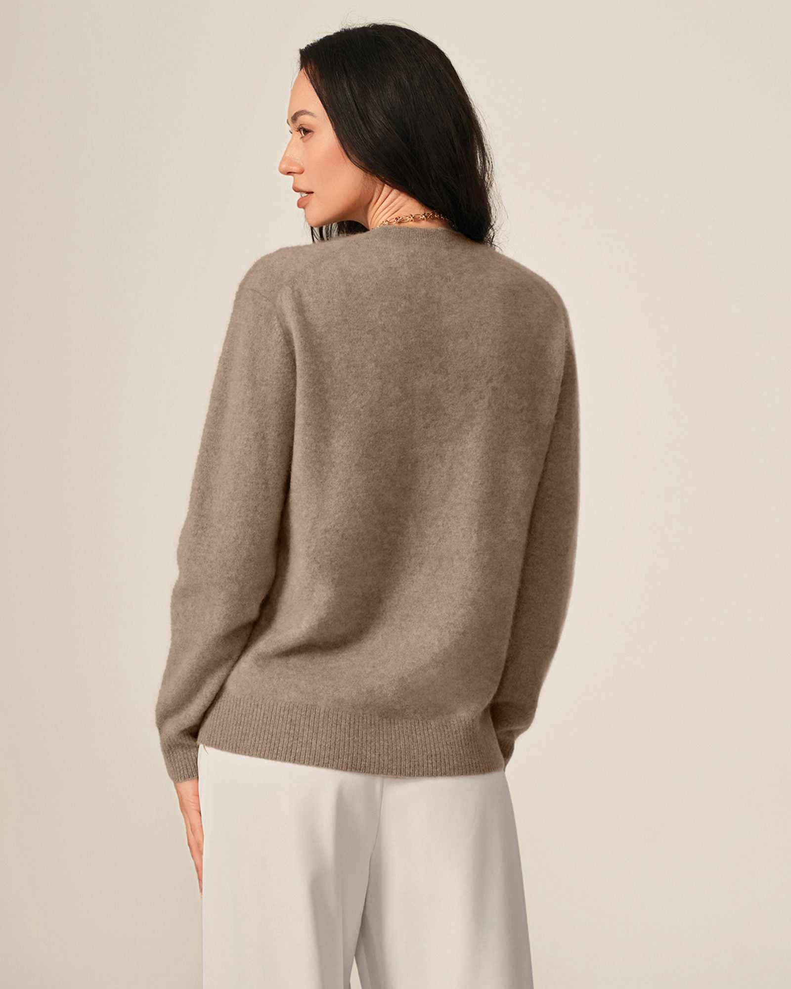  cream cashmere sweater  kvss