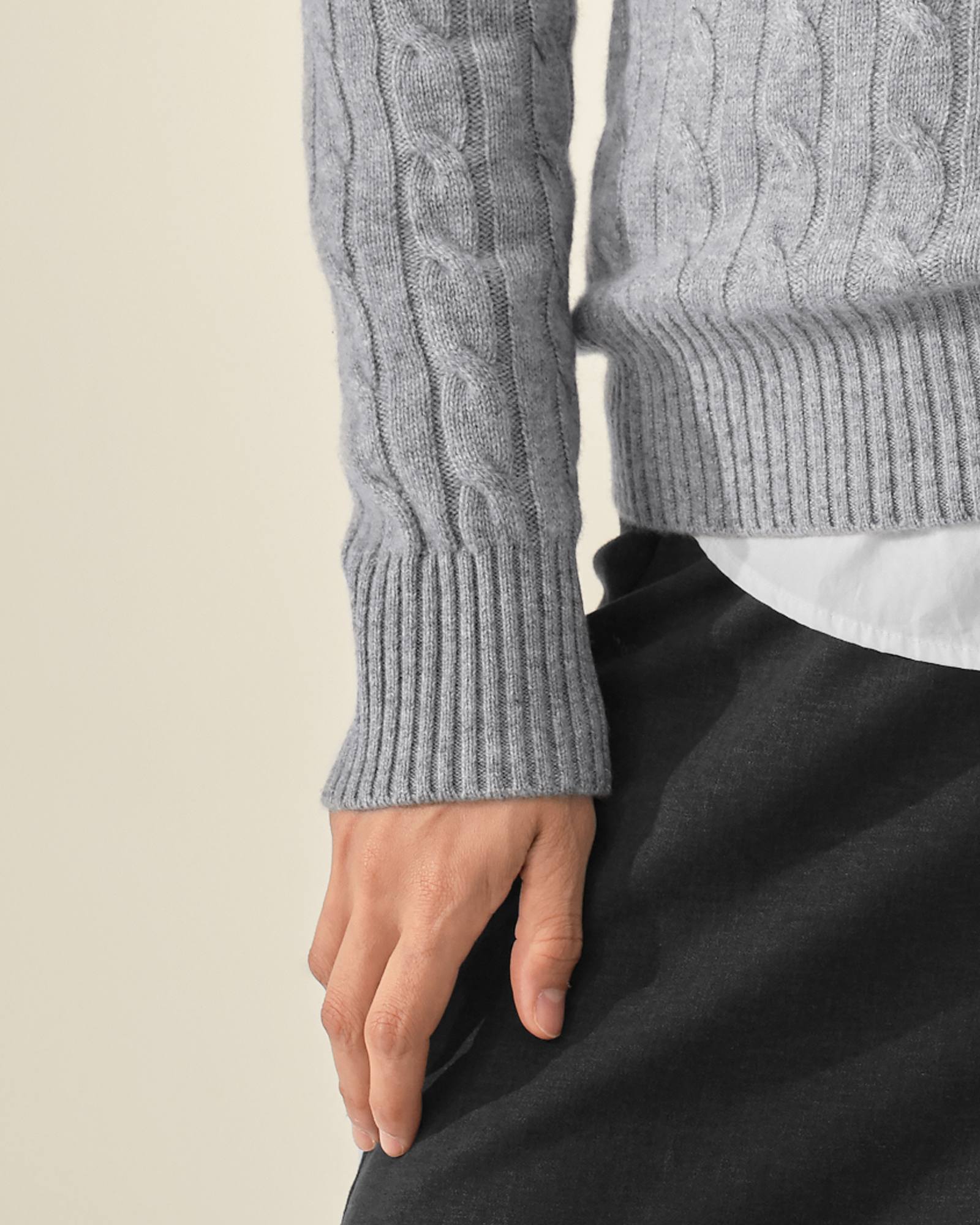 crew neck cashmere jumper  kvss