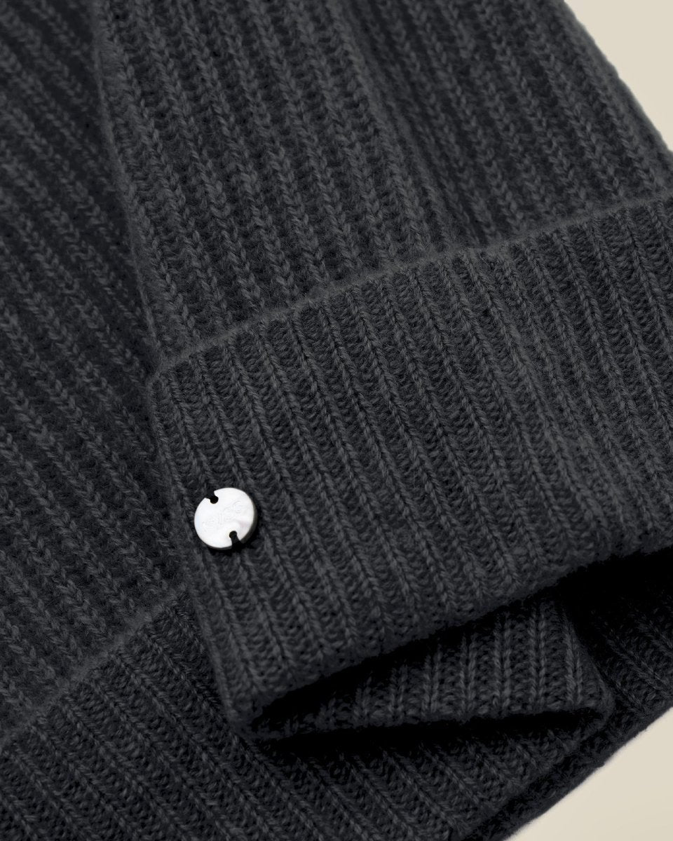 Essential 100% Cashmere Beanie for Men