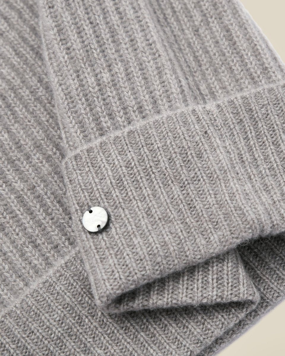 Essential 100% Cashmere Beanie for Men