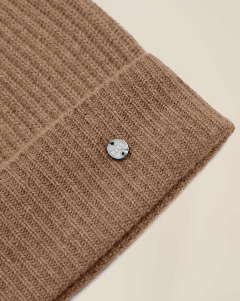 Essential 100% Cashmere Beanie for Men
