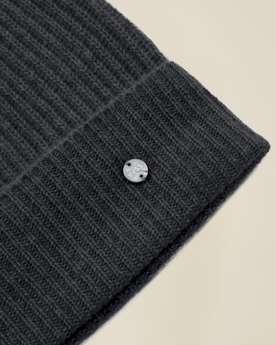 Essential 100% Cashmere Beanie for Men
