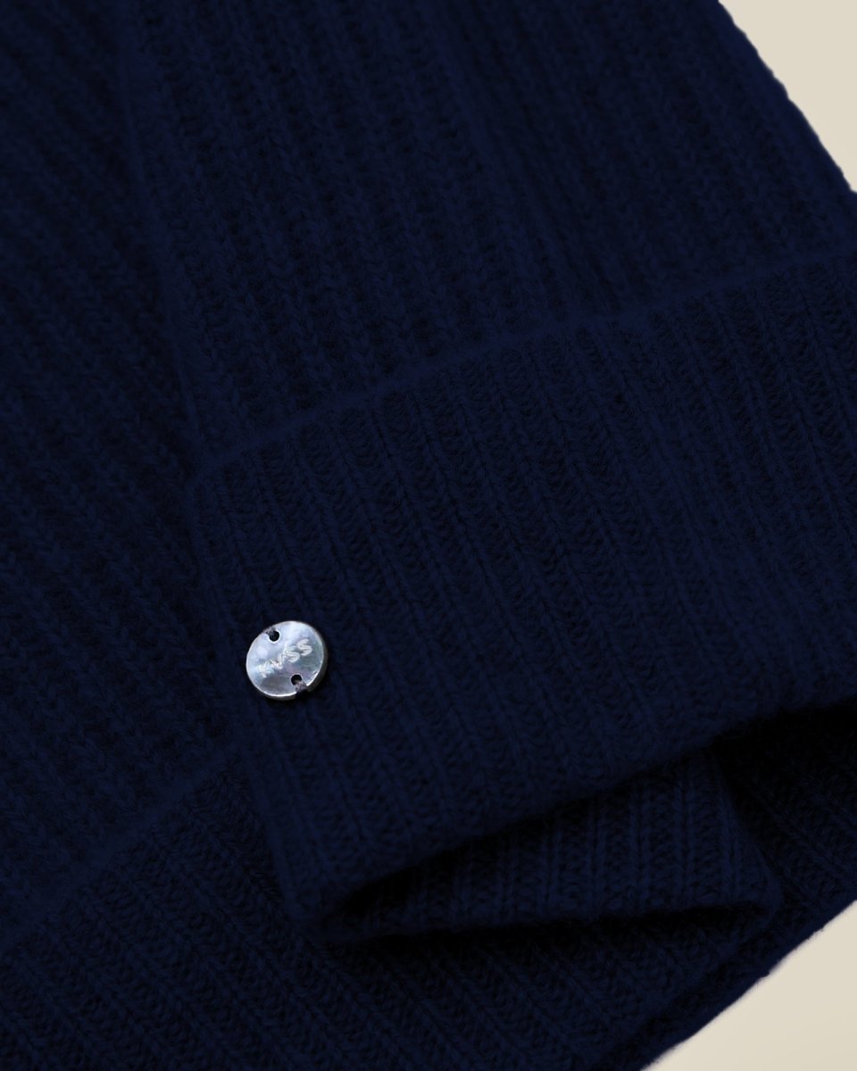Essential 100% Cashmere Beanie for Men