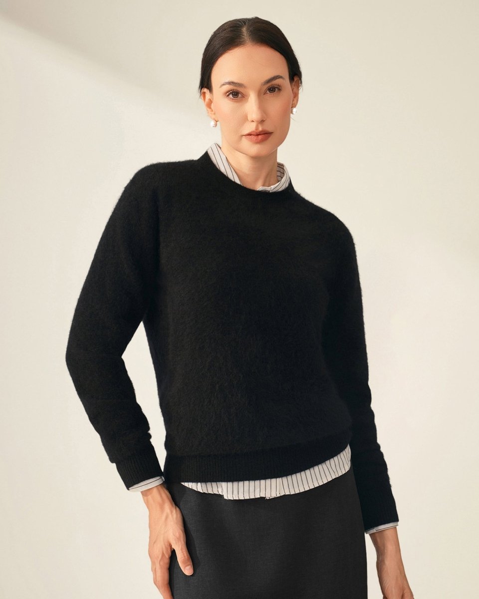 Essential Pure Cashmere Crewneck Sweater