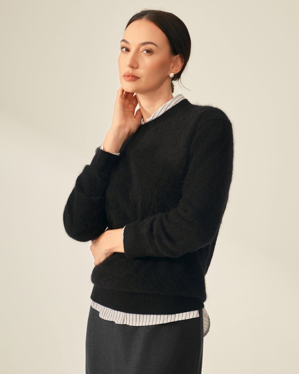 Essential Pure Cashmere Crewneck Sweater