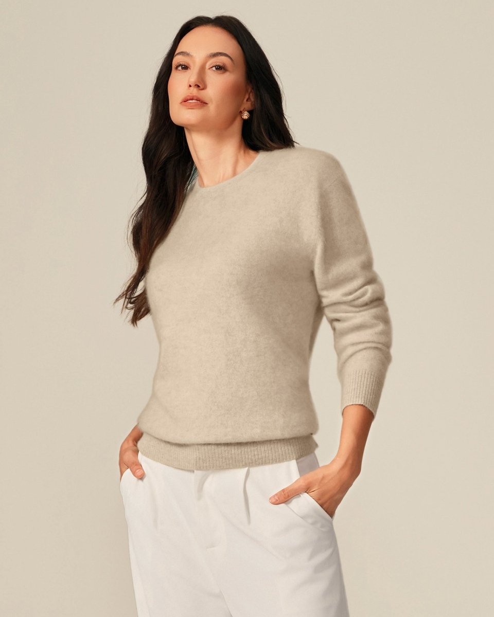 Essential Pure Cashmere Crewneck Sweater