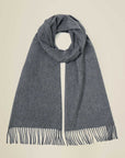 gray cashmere scarf  kvss