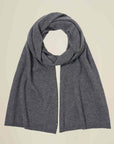 gray cashmere shawl