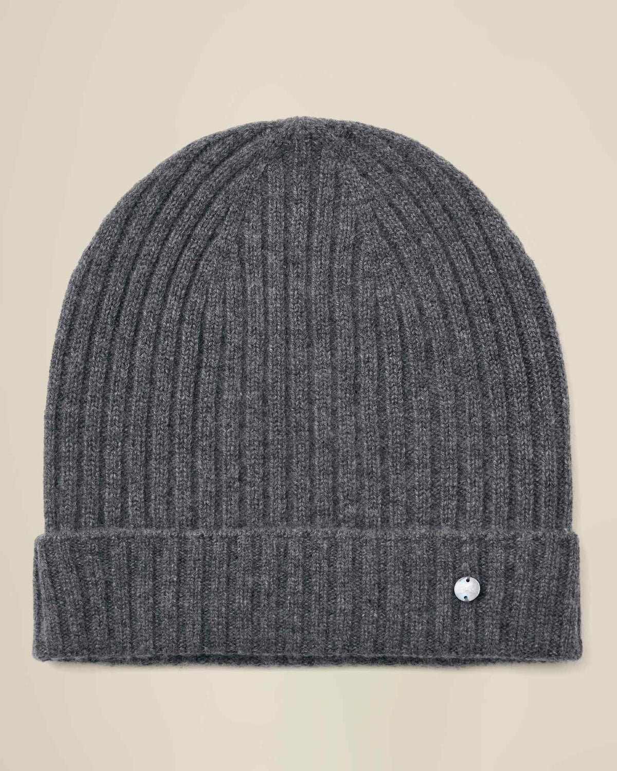 greygrey cashmere beanie hat  kvss