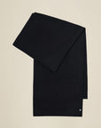 kvss  black cashmere scarf