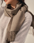 kvss  camel cashmere wrap