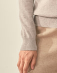 kvss  cashmere beige sweater  