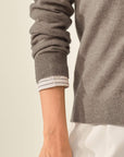 kvss  cashmere camel cardigan  