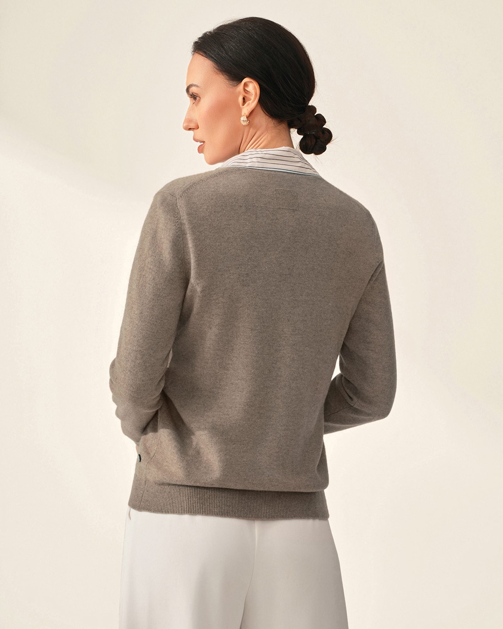 kvss  cashmere camel cardigan  kvss