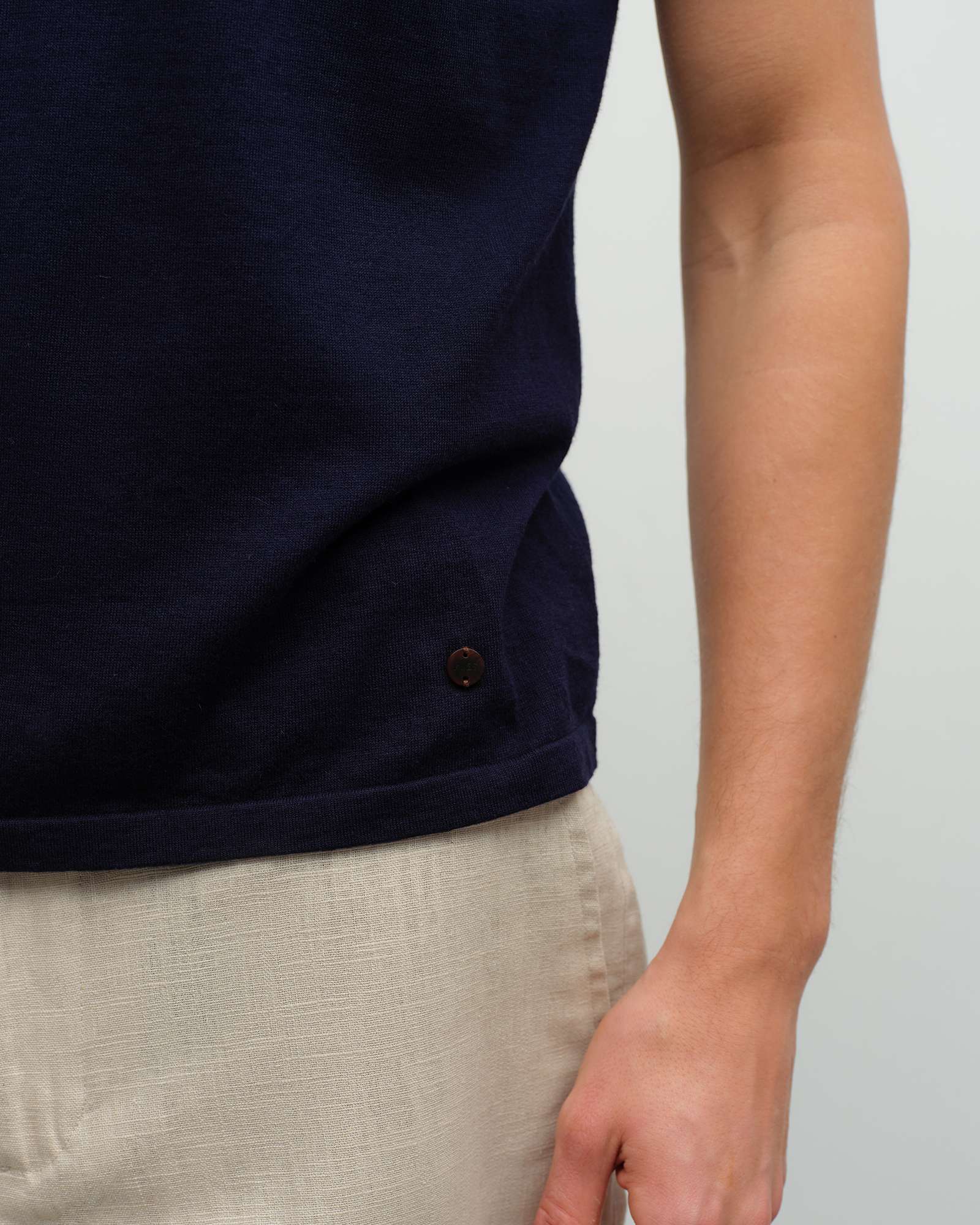 kvss  cashmere polo men's 