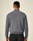 kvss  cashmere zip sweater  