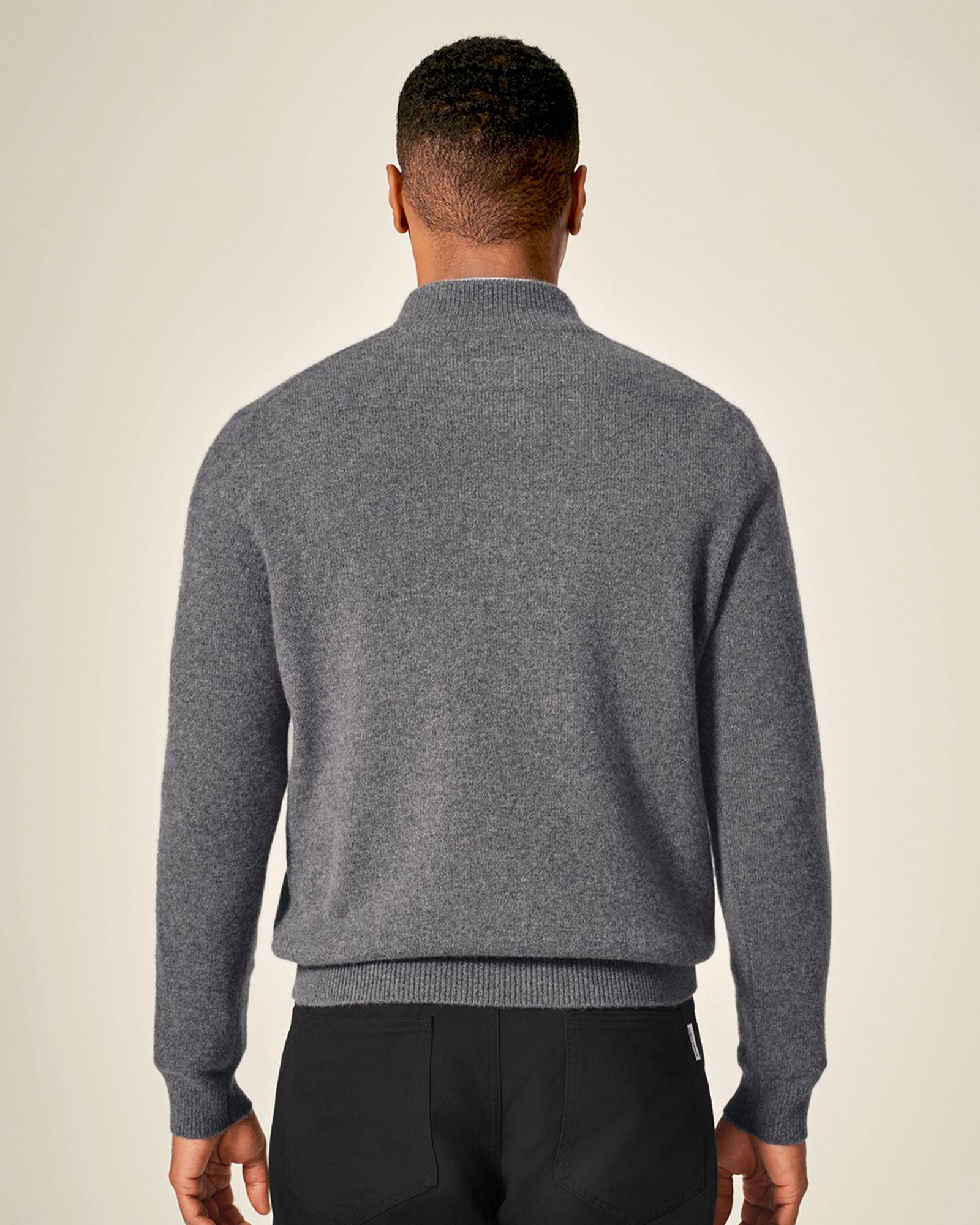 kvss  cashmere zip sweater  