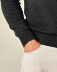 kvss  cashmere zip up  