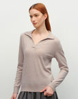 kvss  cotton cashmere polo