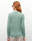 kvss  cotton cashmere polo sweater  