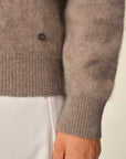 kvss  cream cashmere sweater