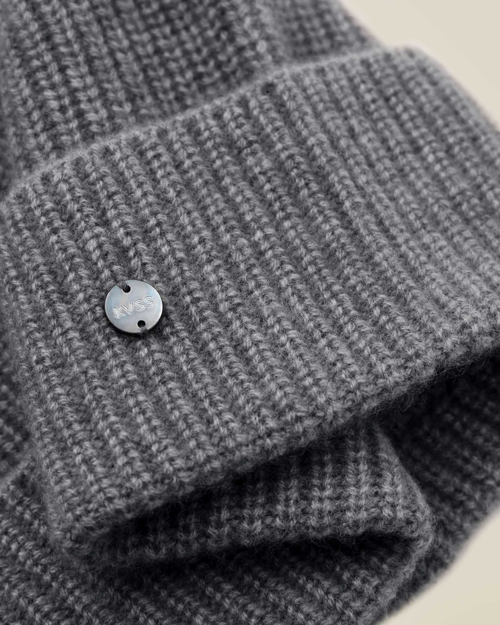 kvss  gray cashmere beanie