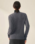 kvss  gray cashmere cardigan  